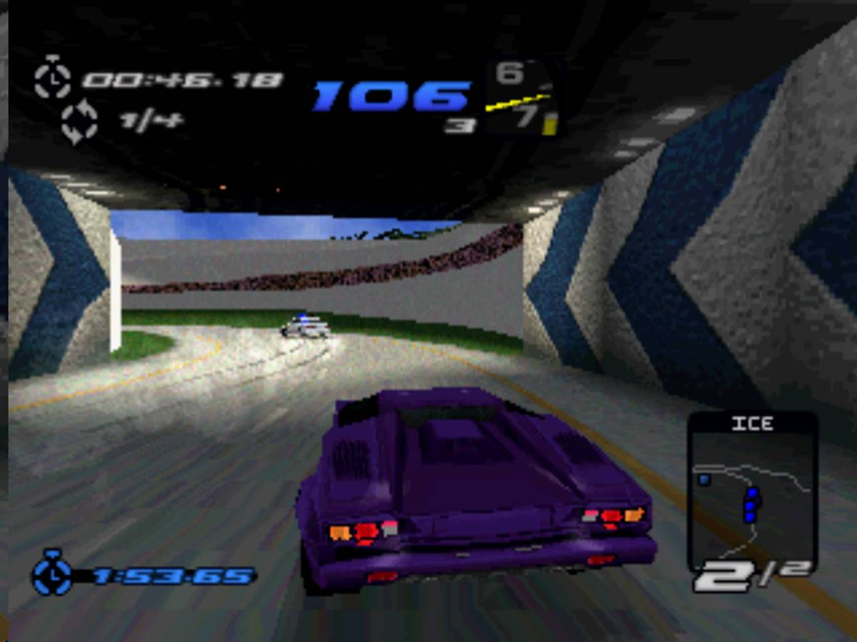 Need for Speed III: Hot Pursuit ISO - PS1 screenshot 2