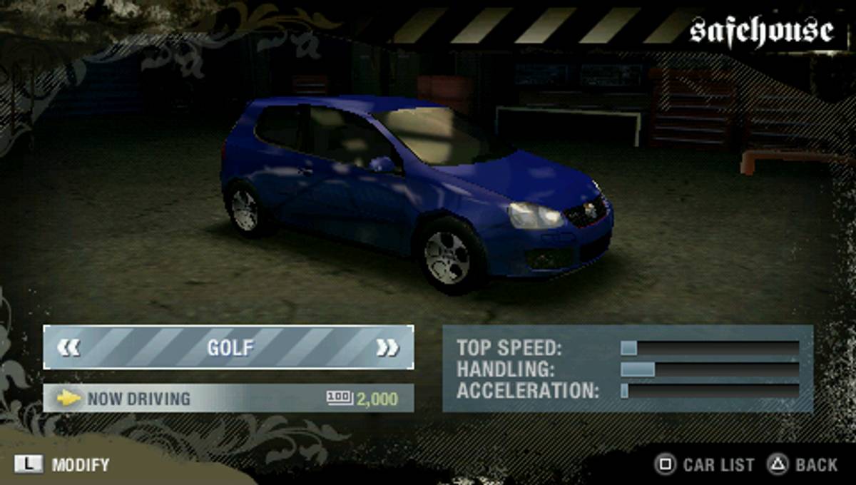 Need for Speed: Most Wanted 5-1-0 ISO - PSP screenshot 7