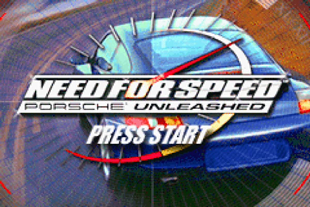 Need for Speed: Porsche Unleashed ROM - GBA screenshot 1