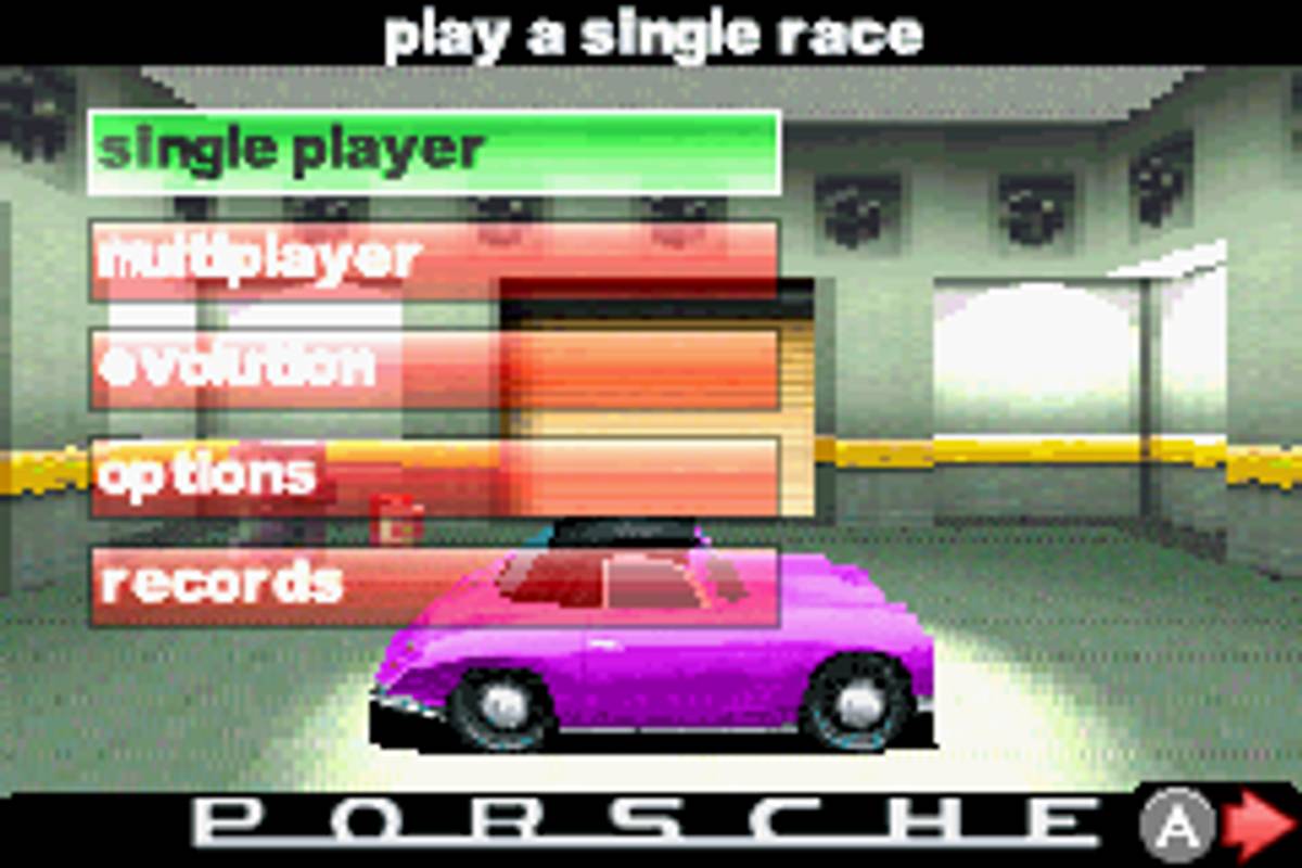 Need for Speed: Porsche Unleashed ROM - GBA screenshot 2