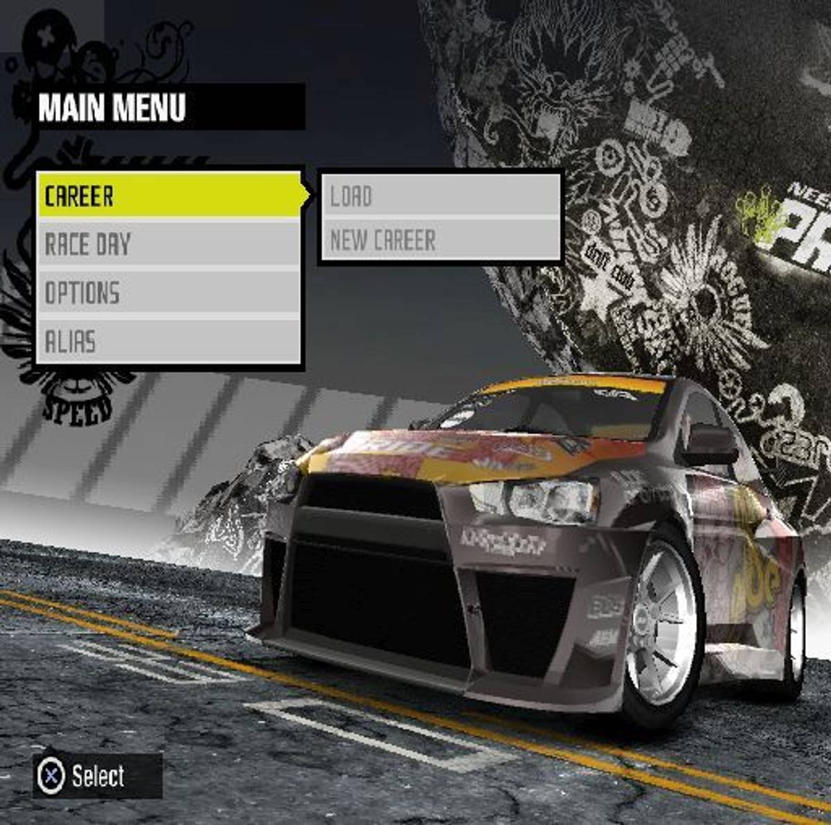 Need for Speed: ProStreet ISO - PS2 screenshot 4