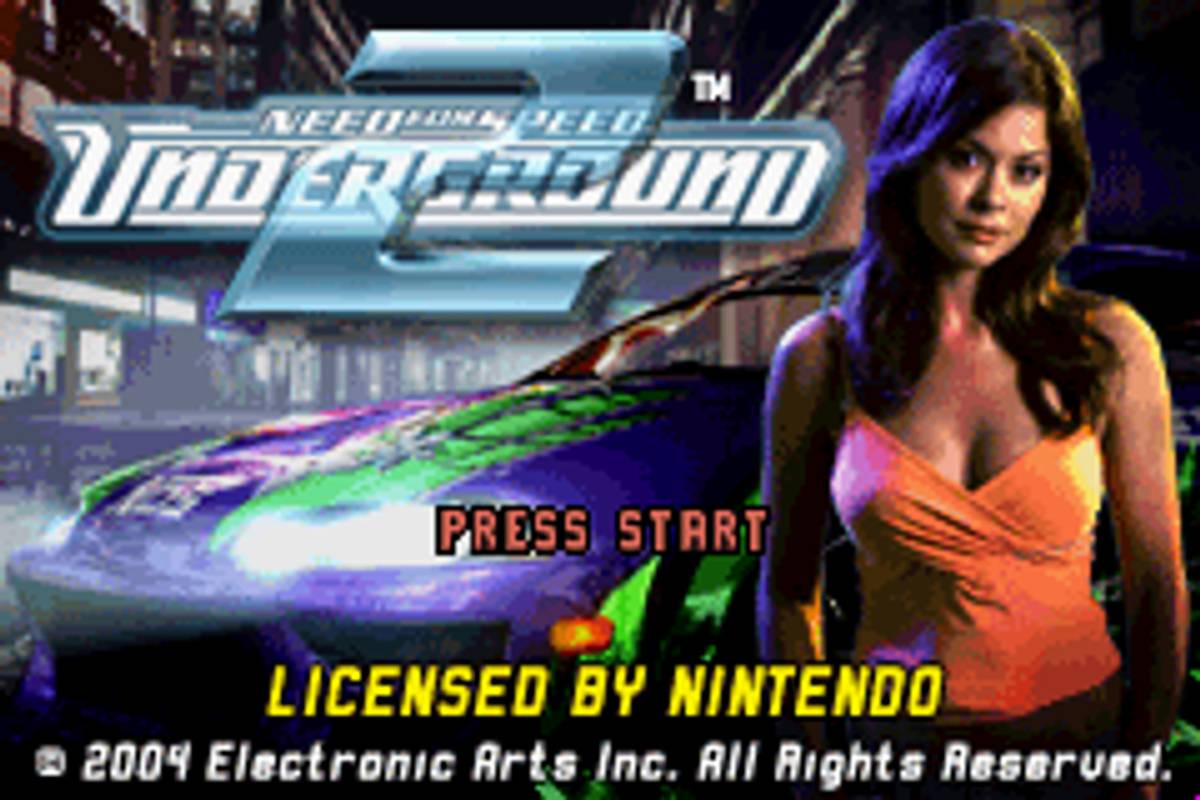 Need for Speed: Underground 2 ROM - GBA screenshot 1