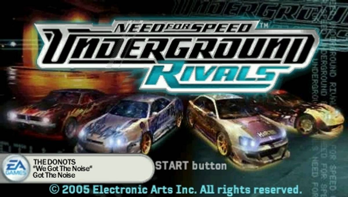 Need for Speed: Underground - Rivals ISO - PSP screenshot 1