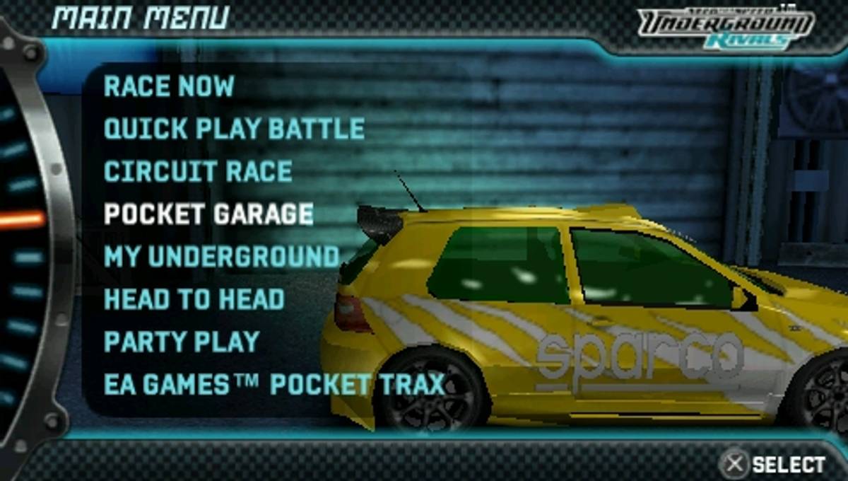 Need for Speed: Underground - Rivals ISO - PSP screenshot 2