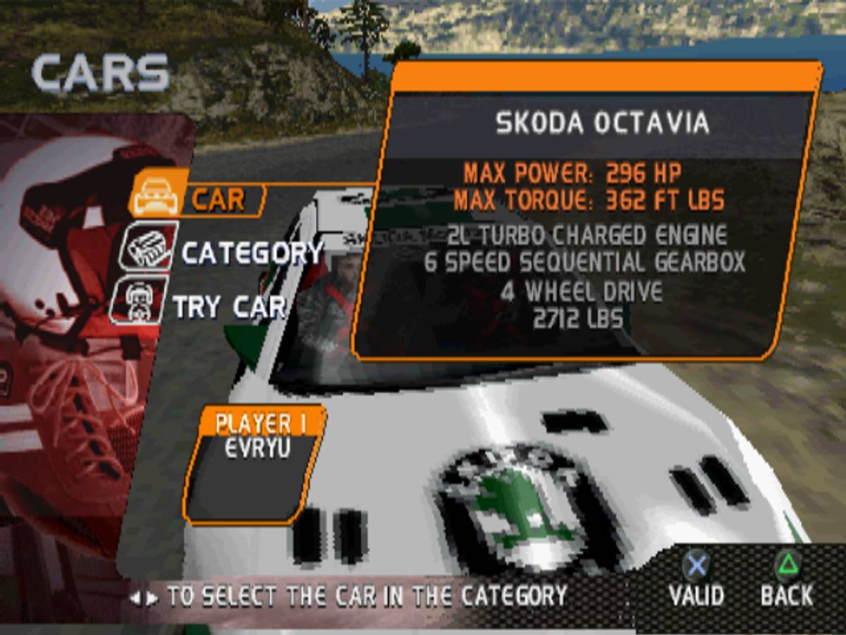 Need for Speed: V-Rally 2 ISO - PS1 screenshot 2