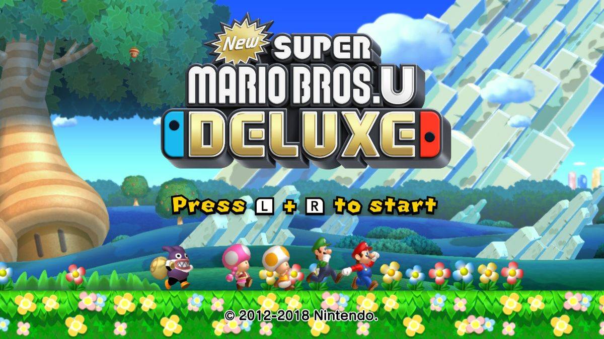 New Super Mario Bros. U Deluxe ROM - Nintendo Switch screenshot 2