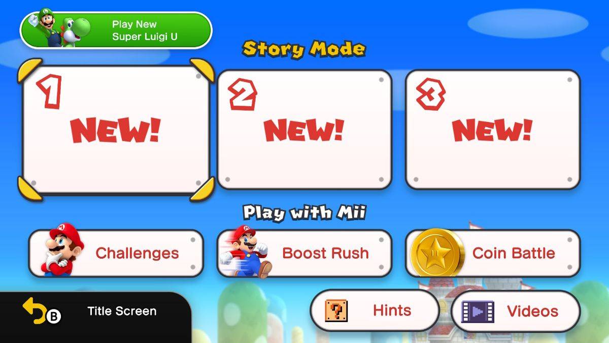 New Super Mario Bros. U Deluxe ROM - Nintendo Switch screenshot 3