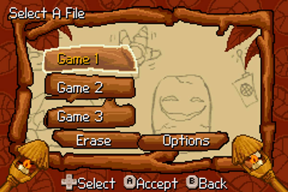 Nicktoons: Battle for Volcano Island ROM - GBA screenshot 2