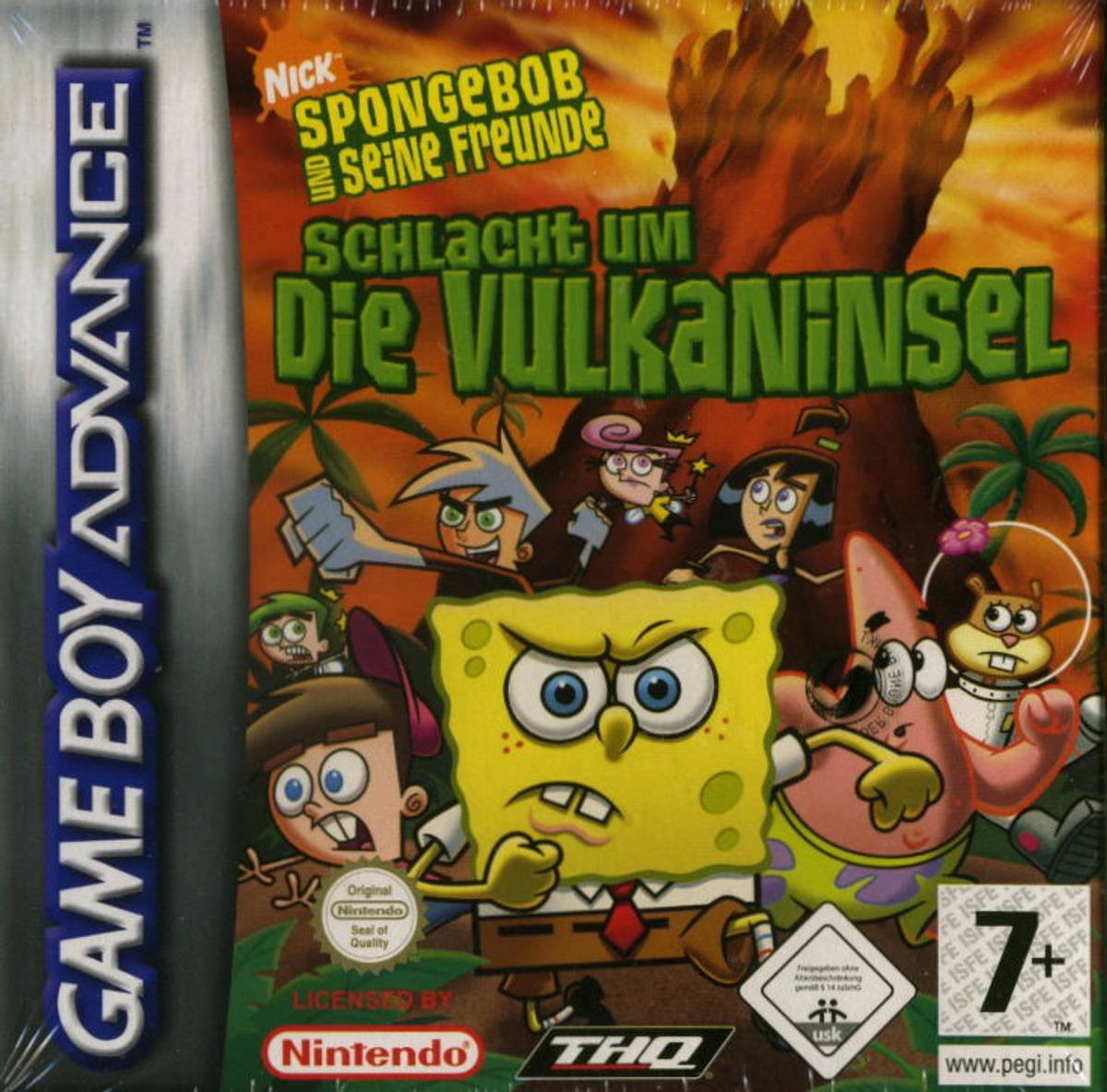 Download Torrent Nicktoons: Battle for Volcano Island ROM – GBA