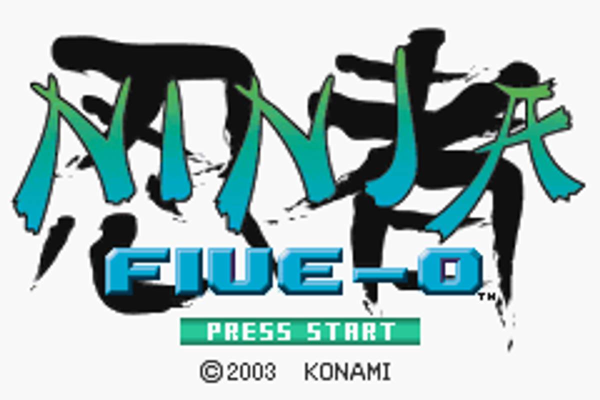 Ninja Five-O ROM - GBA screenshot 1