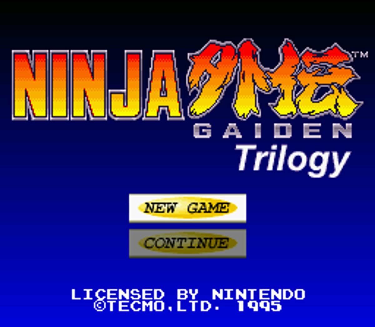 Ninja Gaiden Trilogy ROM - SNES screenshot 1