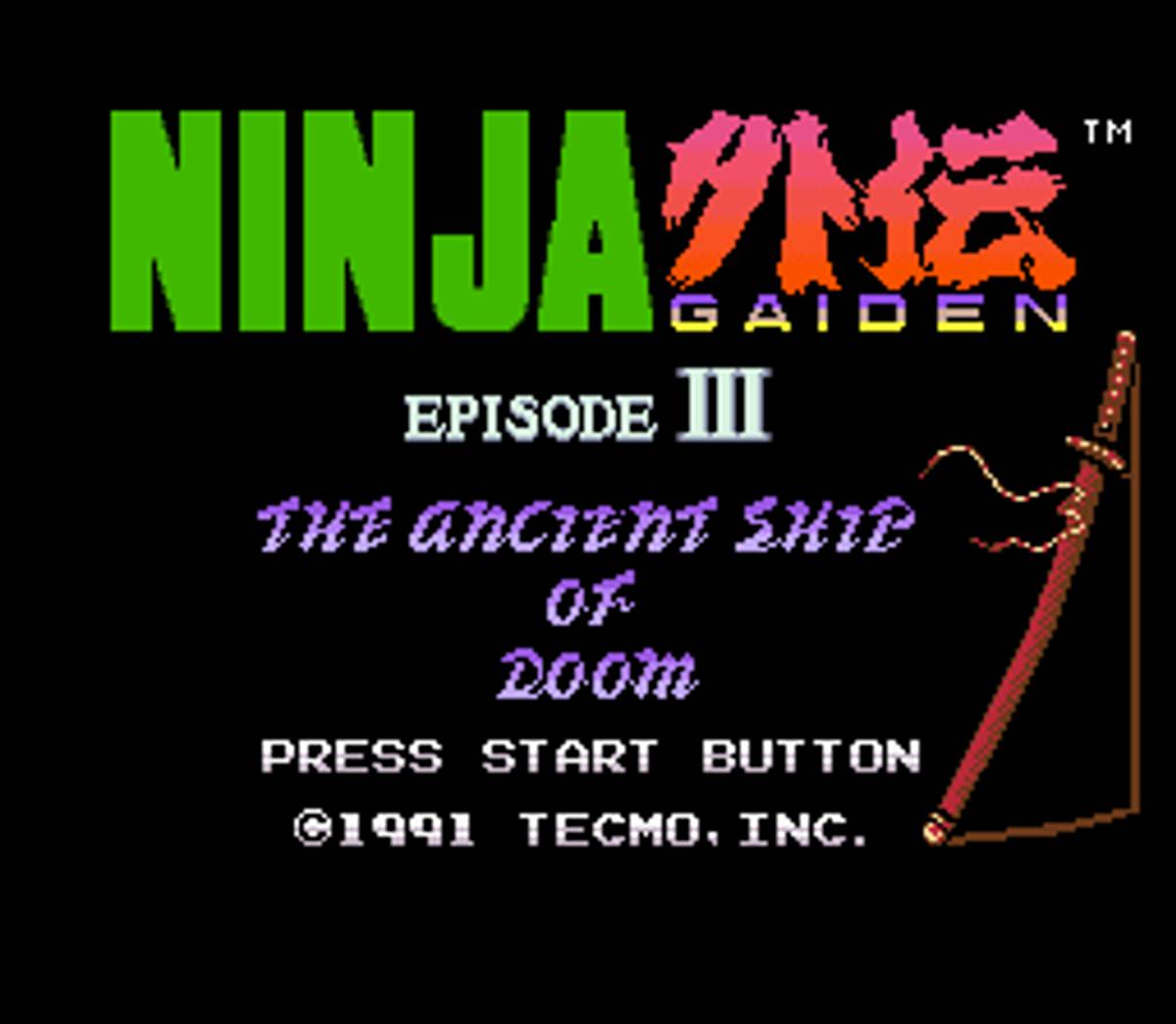 Ninja Gaiden Trilogy ROM - SNES screenshot 6