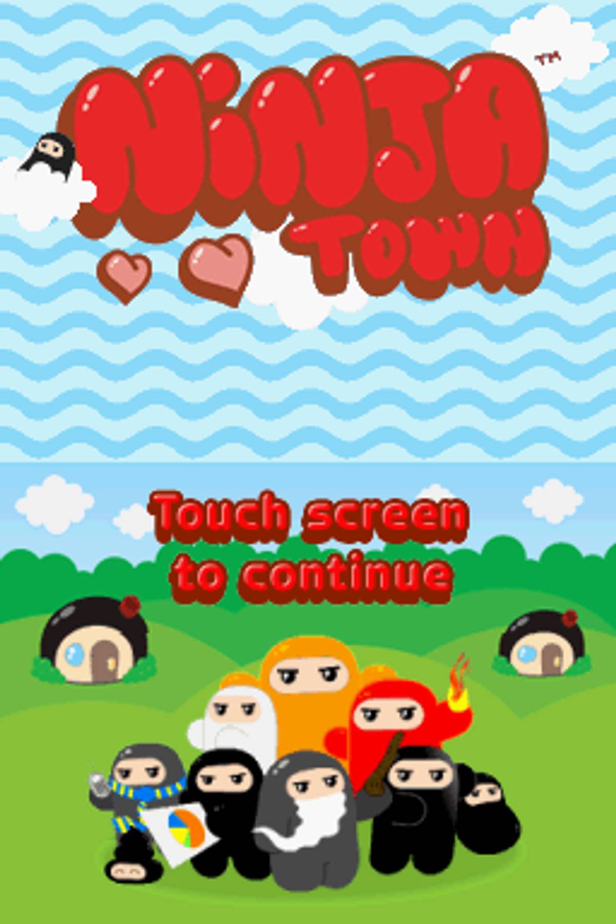 Ninjatown ROM - NDS screenshot 1