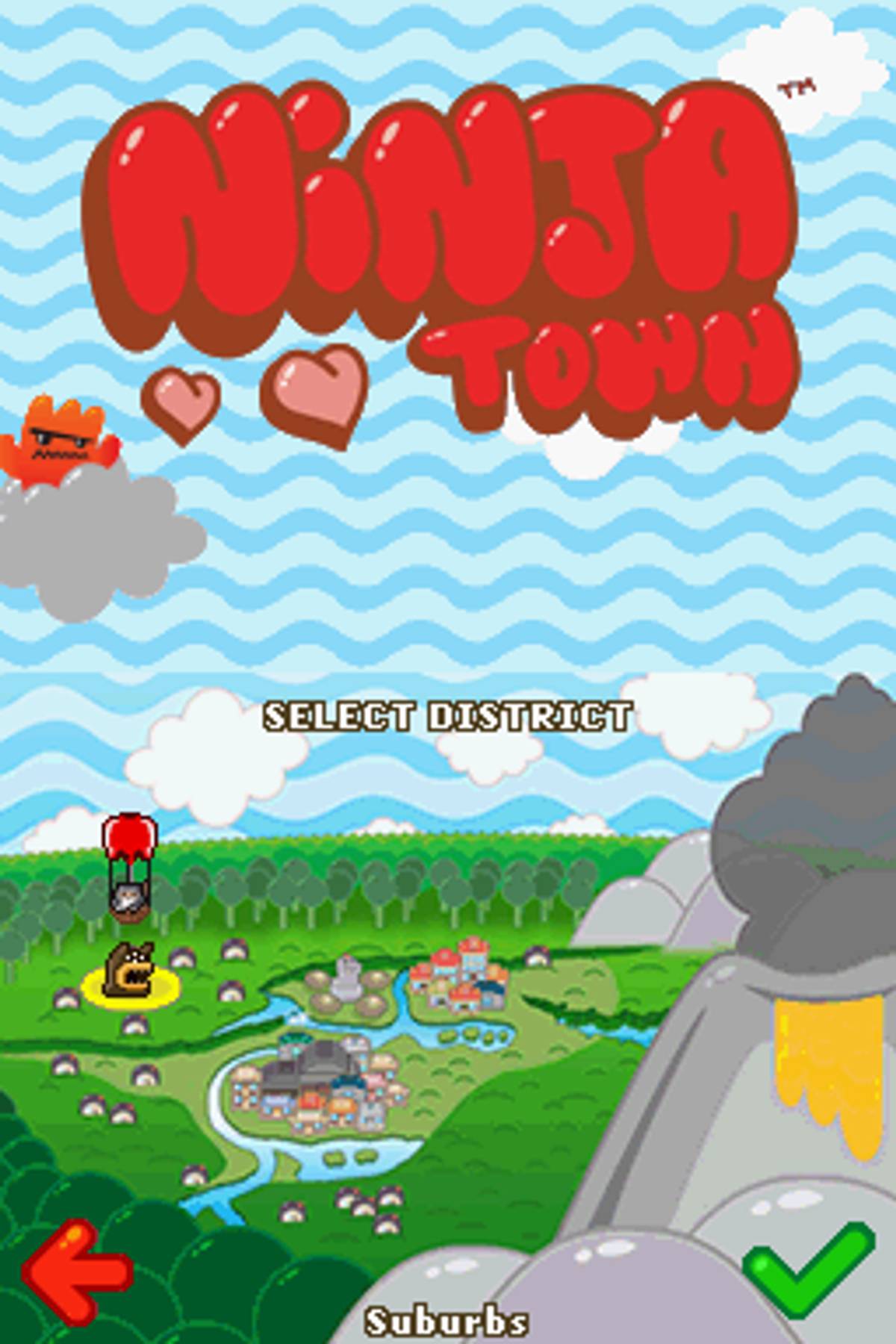 Ninjatown ROM - NDS screenshot 4