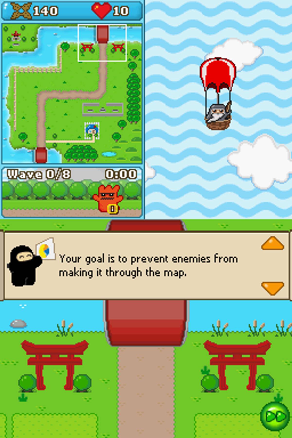 Ninjatown ROM - NDS screenshot 9
