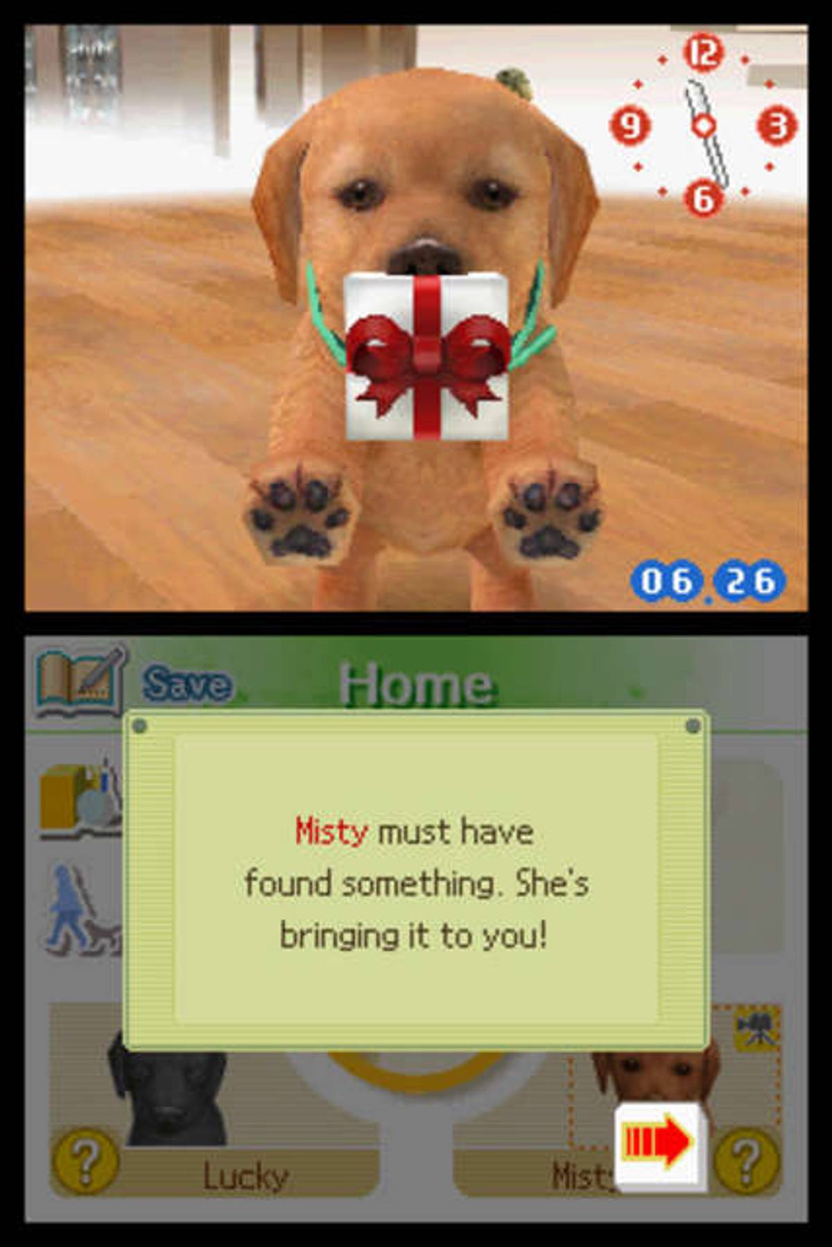 Nintendogs: Lab & Friends ROM - NDS screenshot 2