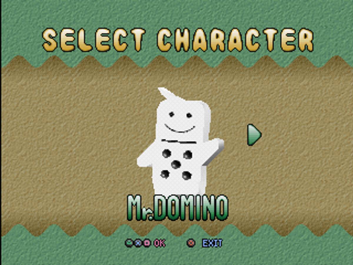 No One Can Stop Mr. Domino ISO - PS1 screenshot 2
