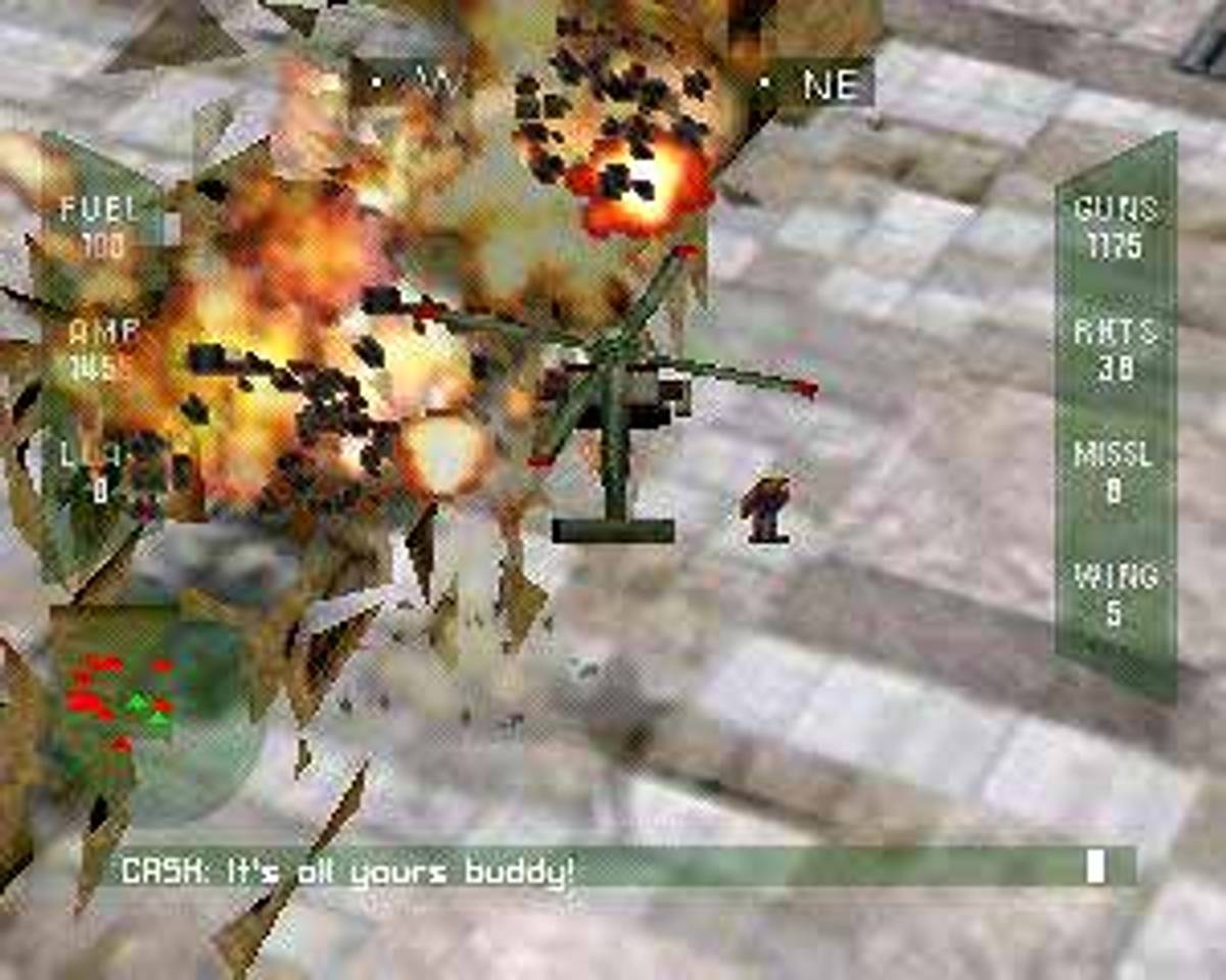 Nuclear Strike ROM - N64 screenshot 1