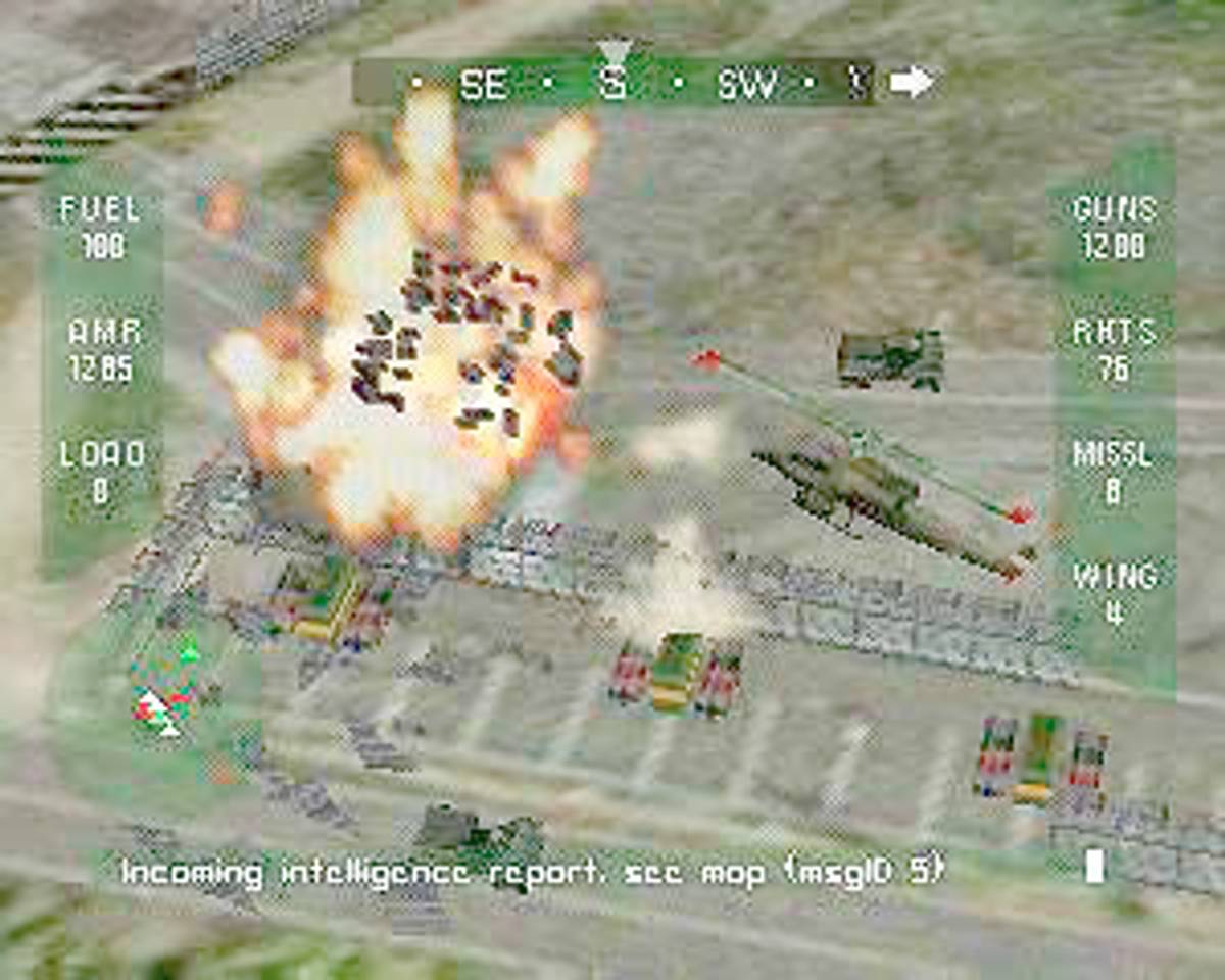 Nuclear Strike ROM - N64 screenshot 2