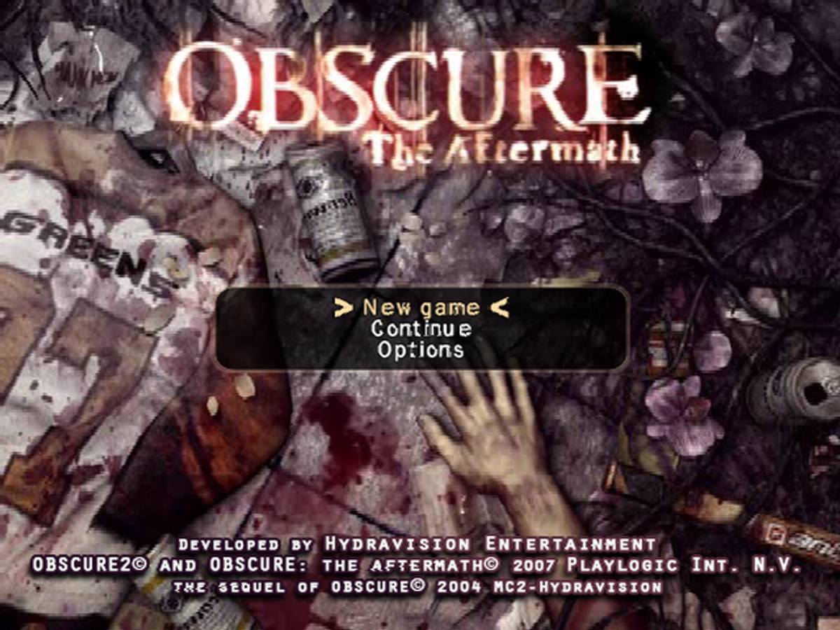 Obscure: The Aftermath ISO - PS2 screenshot 1