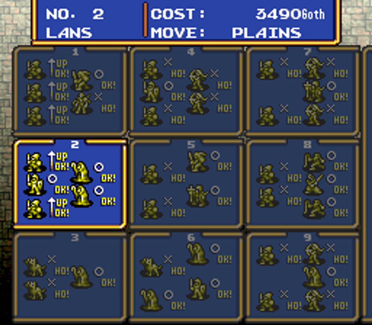 Ogre Battle ROM - SNES screenshot 4