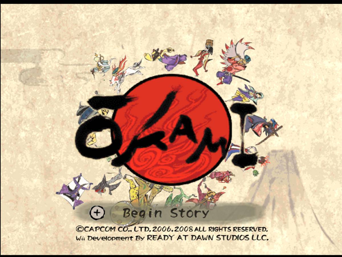 Ōkami ISO - Wii screenshot 1