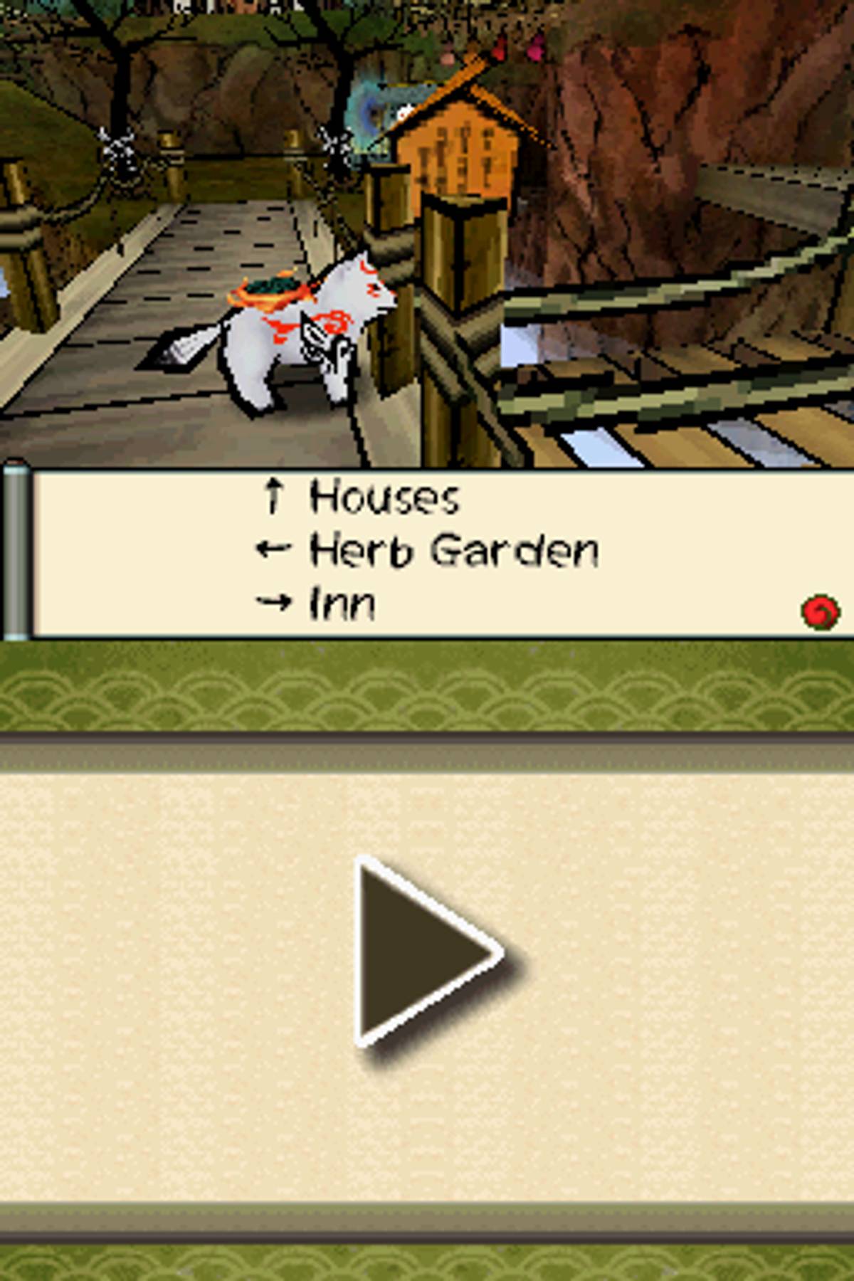 Ōkamiden ROM - NDS screenshot 5