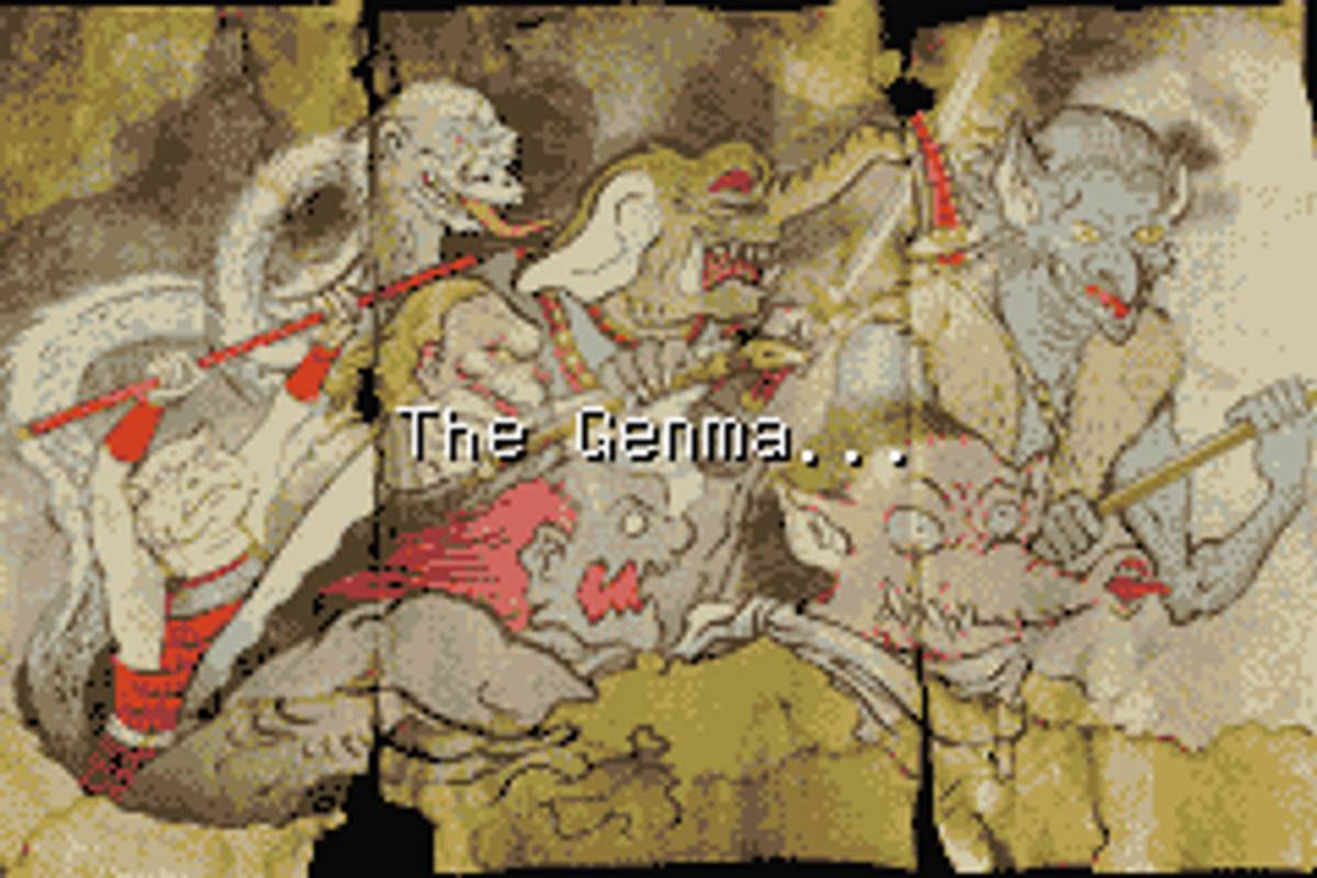 Onimusha Tactics ROM - GBA screenshot 2
