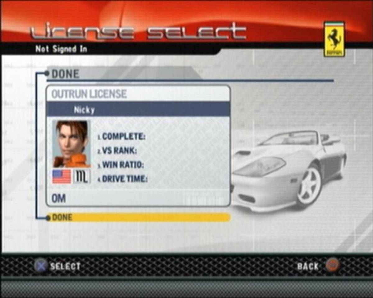 OutRun 2006: Coast 2 Coast ISO - PS2 screenshot 3