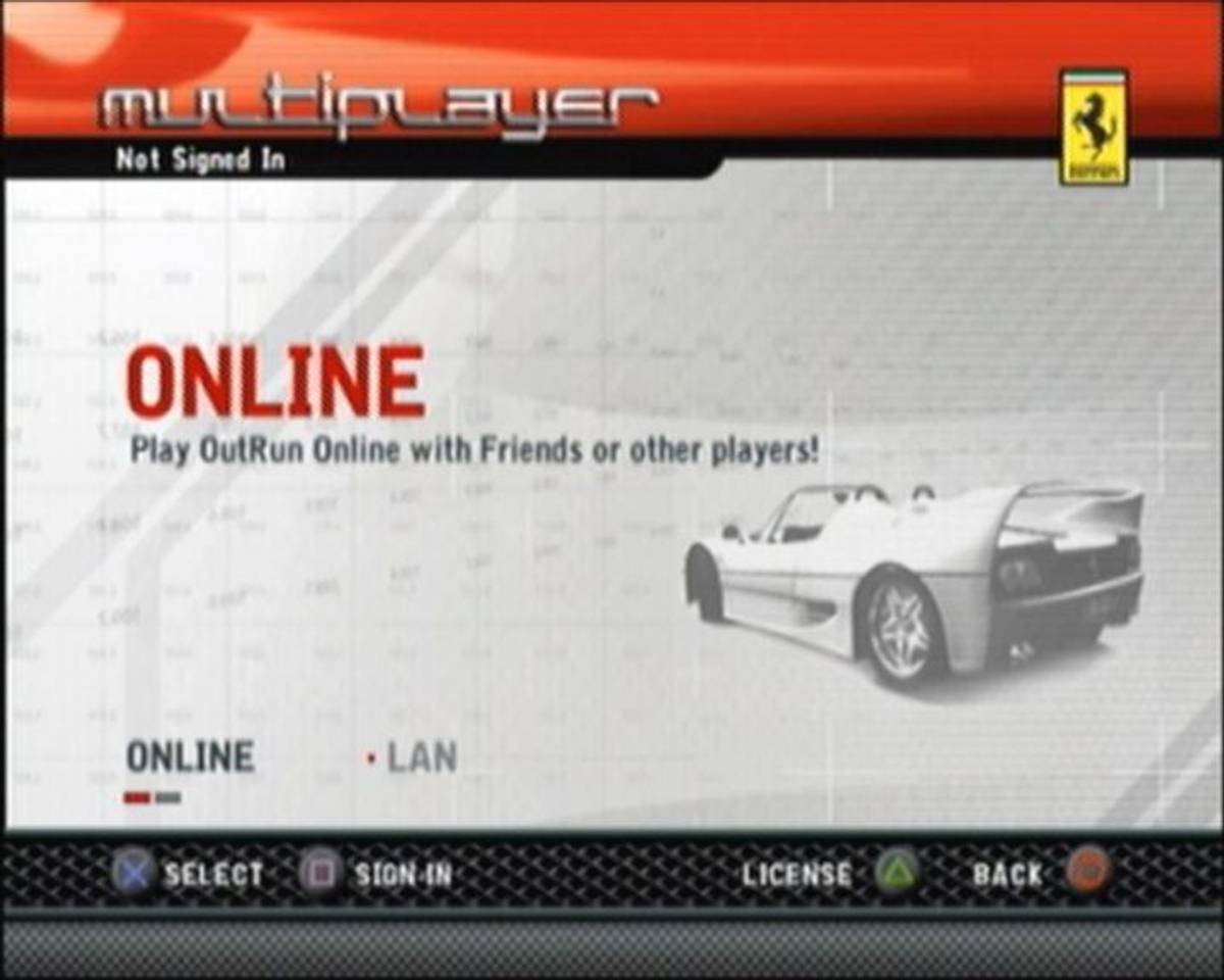 OutRun 2006: Coast 2 Coast ISO - PS2 screenshot 4