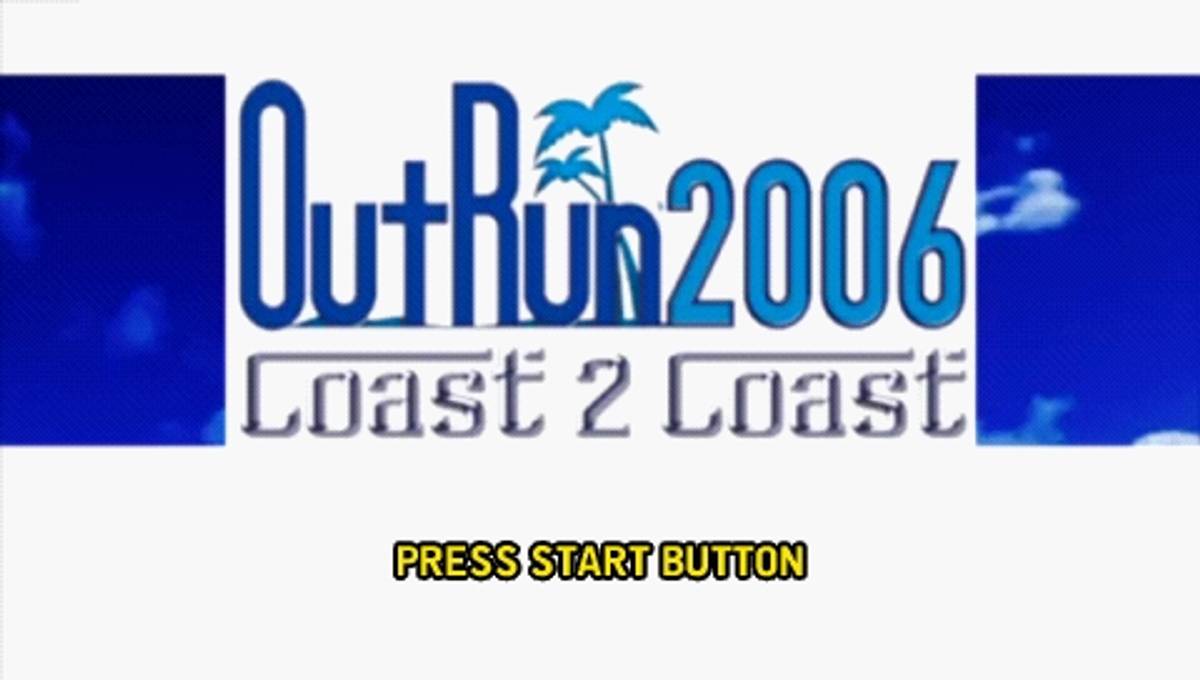 OutRun 2006: Coast 2 Coast ISO - PSP screenshot 1