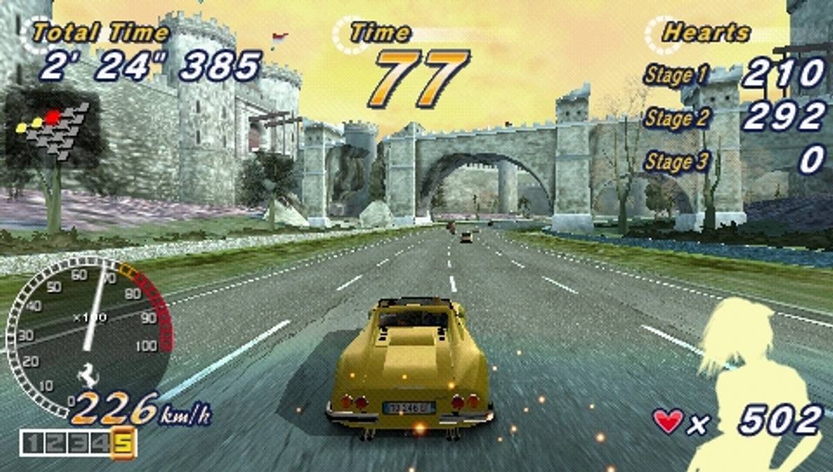 OutRun 2006: Coast 2 Coast ISO - PSP screenshot 5