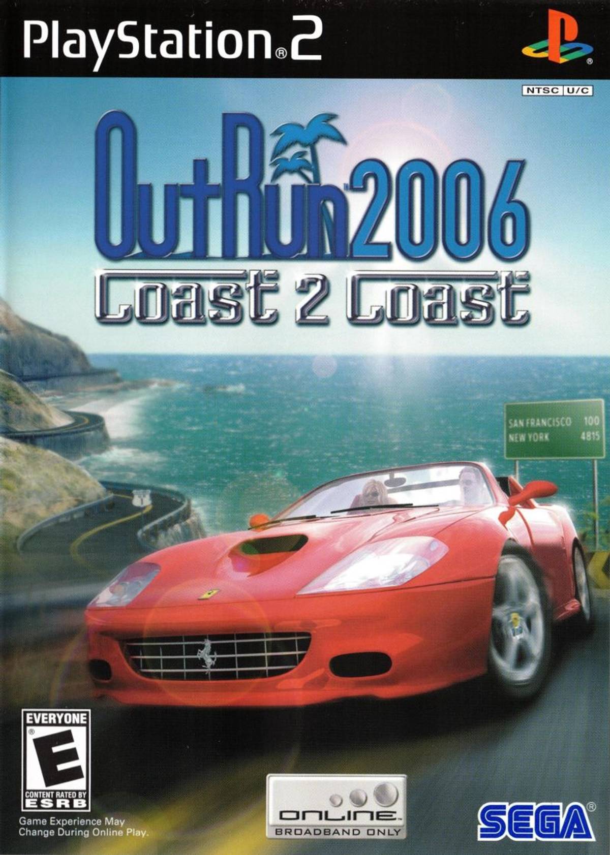 Download Torrent OutRun 2006: Coast 2 Coast ISO – PS2