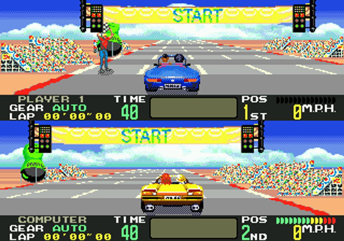 OutRunners ROM - Genesis screenshot 3