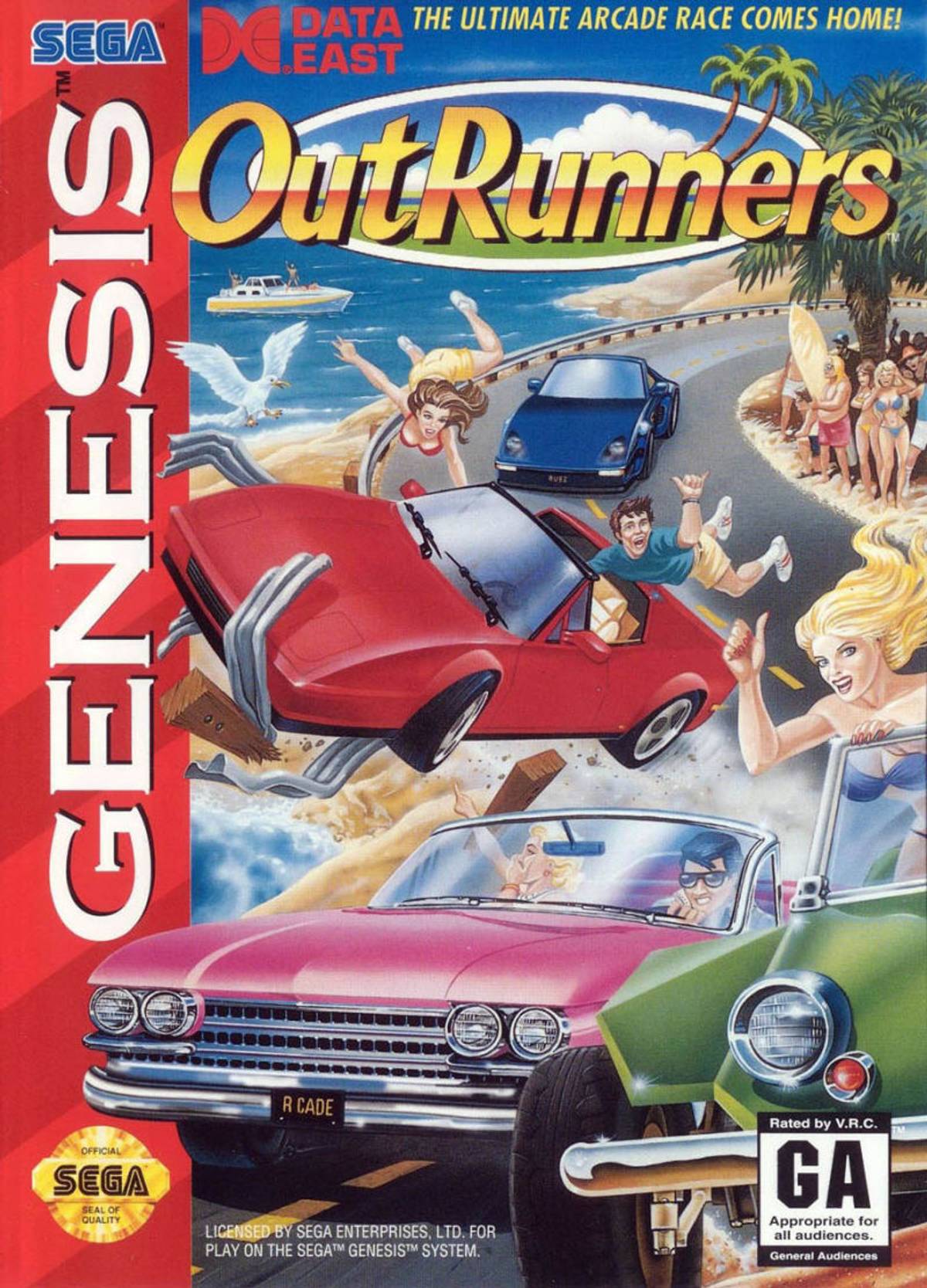 Download Torrent OutRunners ROM – Genesis