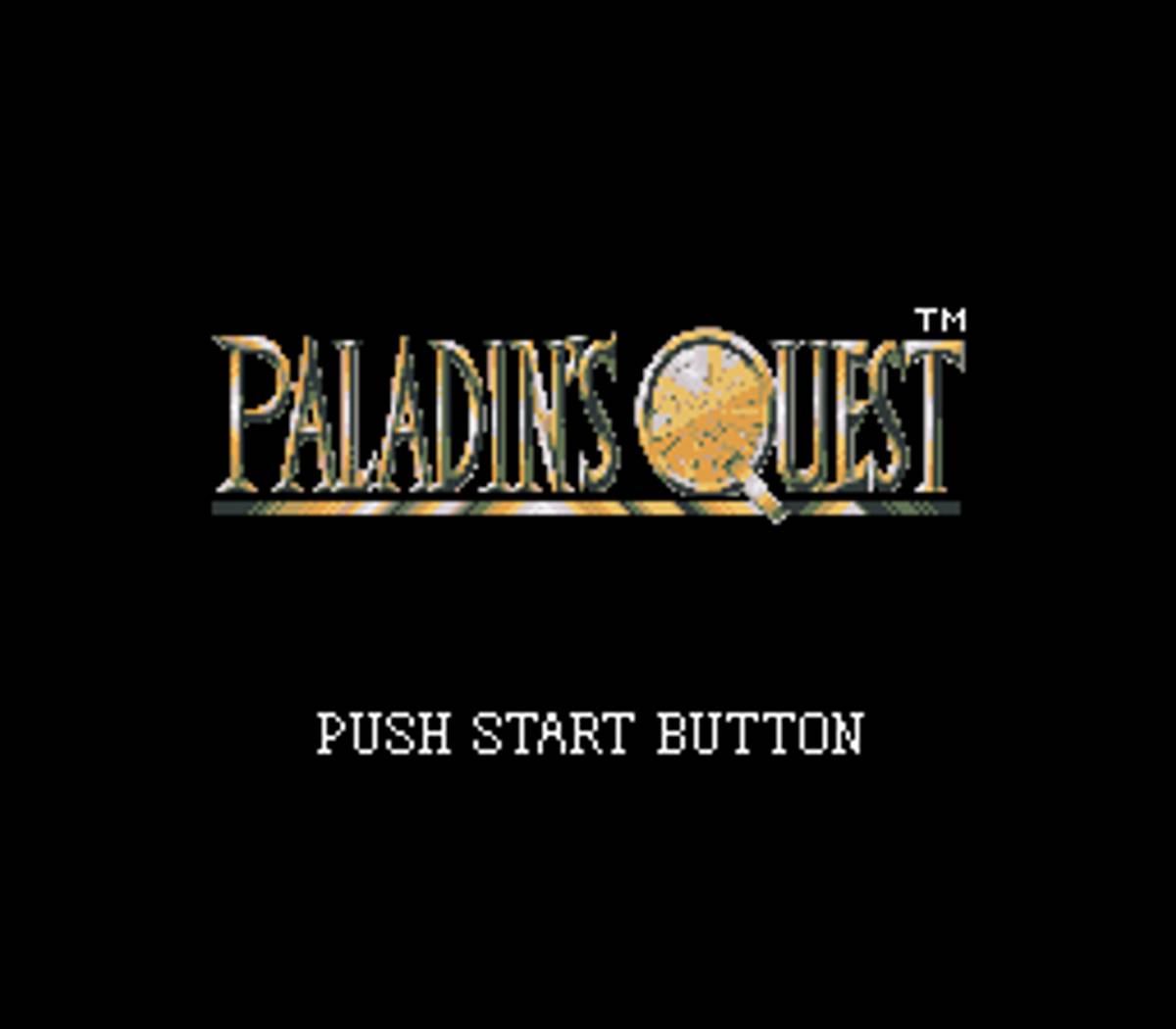 Paladin's Quest ROM - SNES screenshot 1