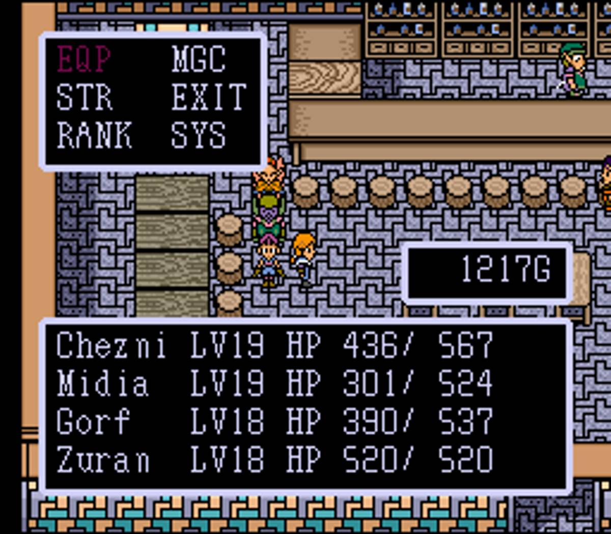 Paladin's Quest ROM - SNES screenshot 4