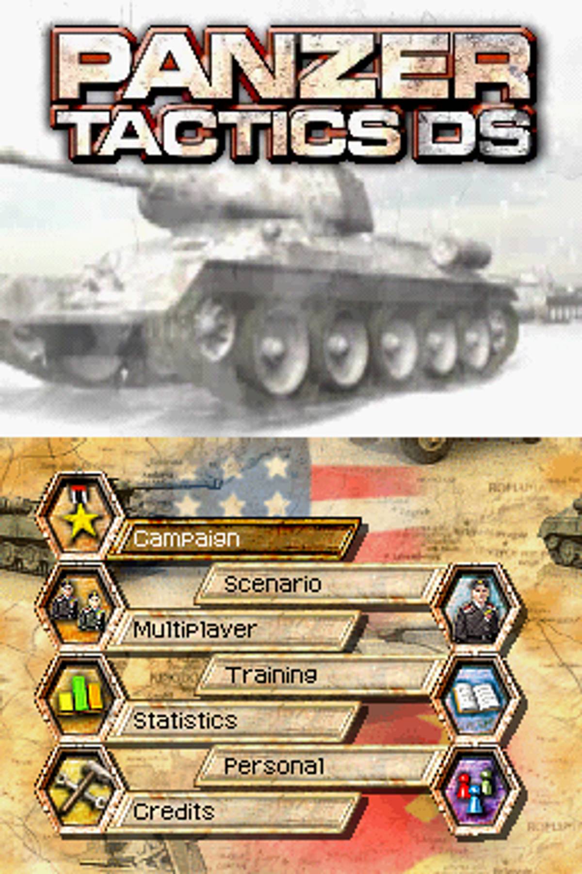 Panzer Tactics DS ROM - NDS screenshot 2