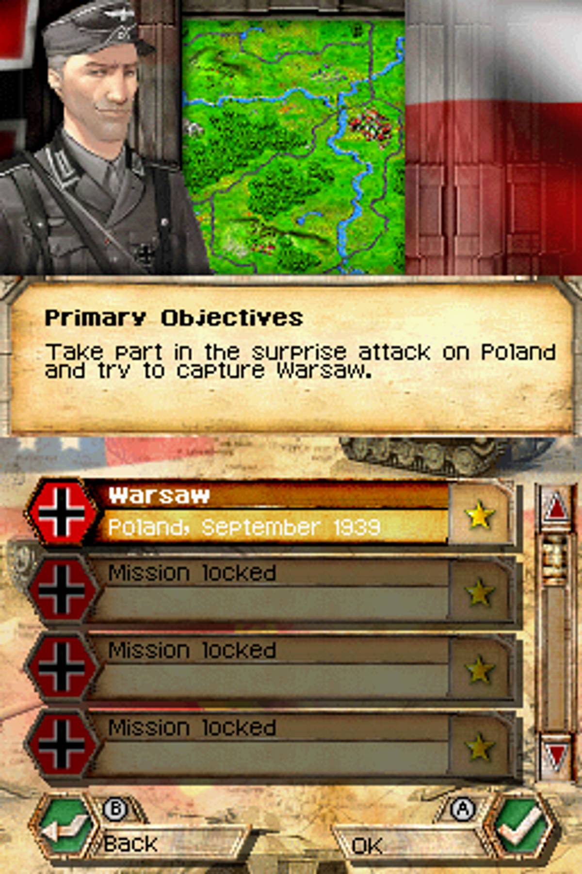 Panzer Tactics DS ROM - NDS screenshot 4