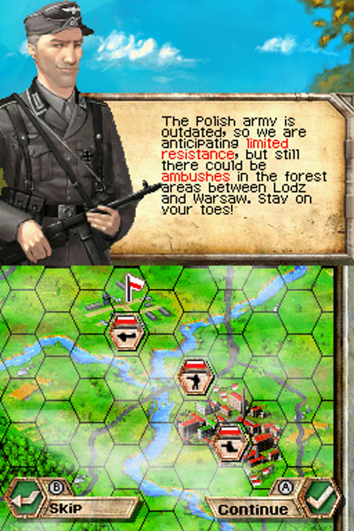 Panzer Tactics DS ROM - NDS screenshot 5