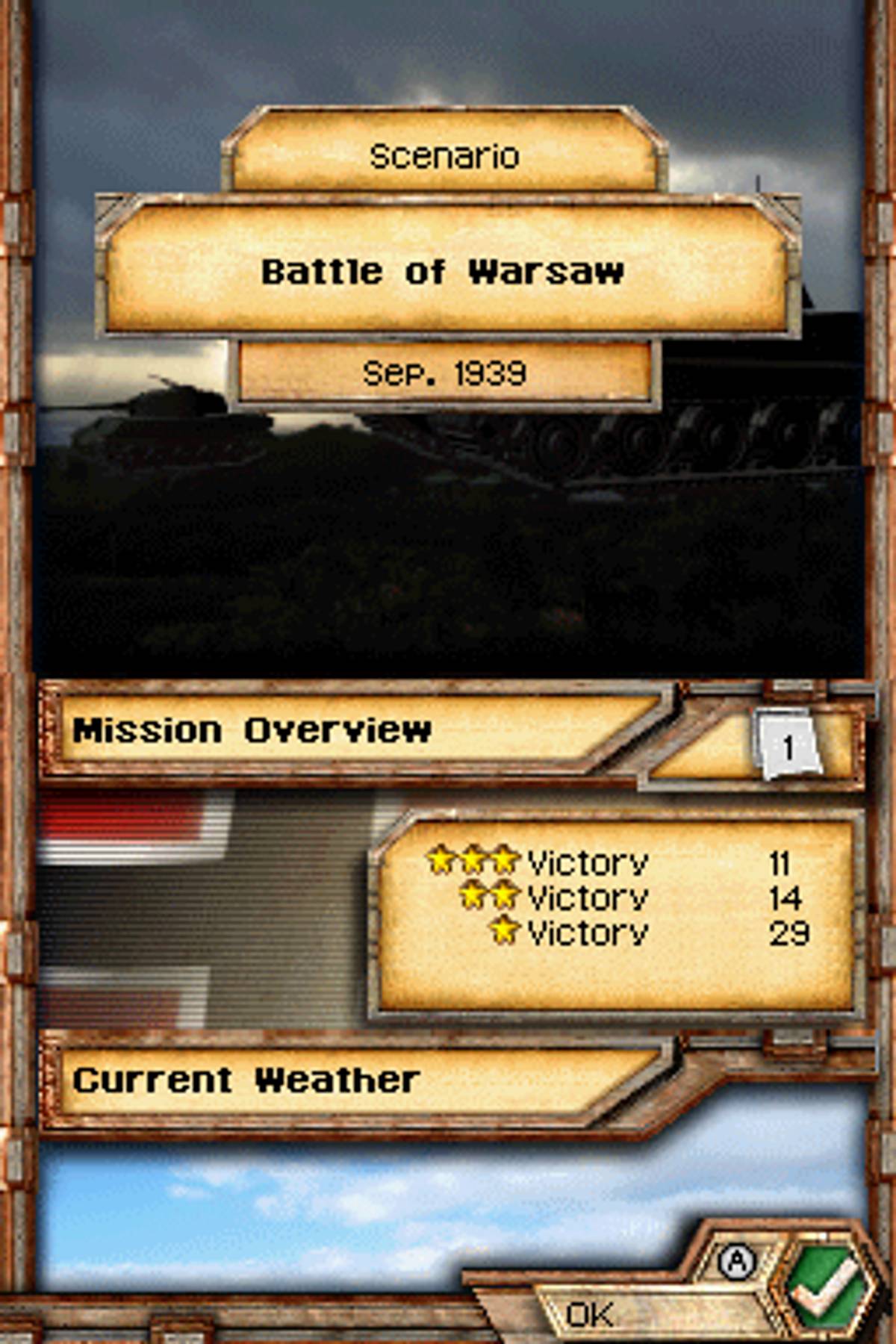 Panzer Tactics DS ROM - NDS screenshot 6