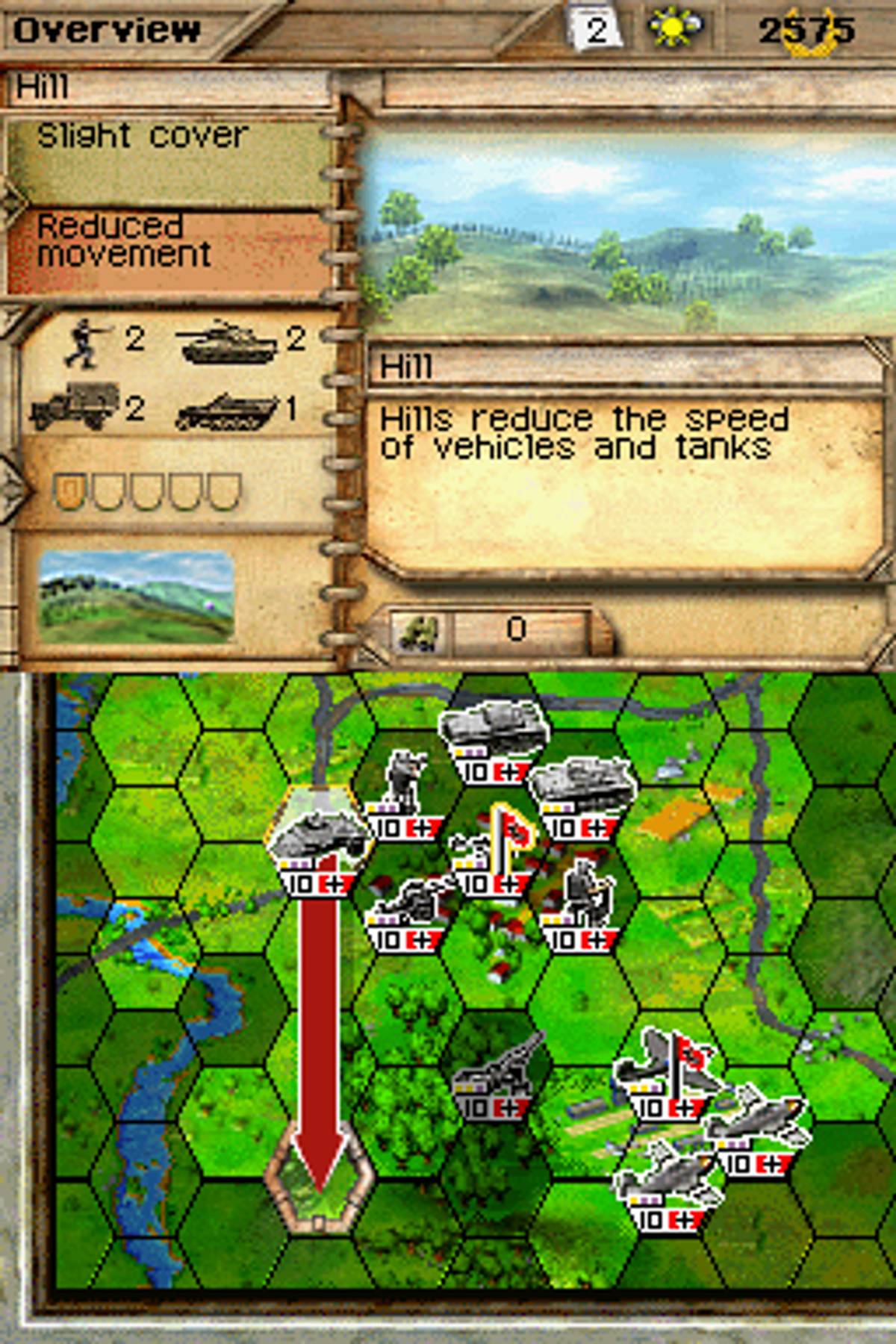 Panzer Tactics DS ROM - NDS screenshot 7