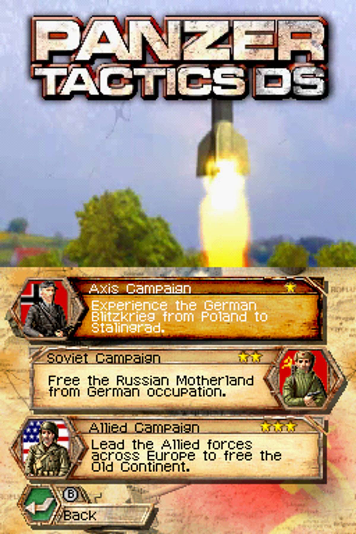 Panzer Tactics DS ROM - NDS screenshot 8