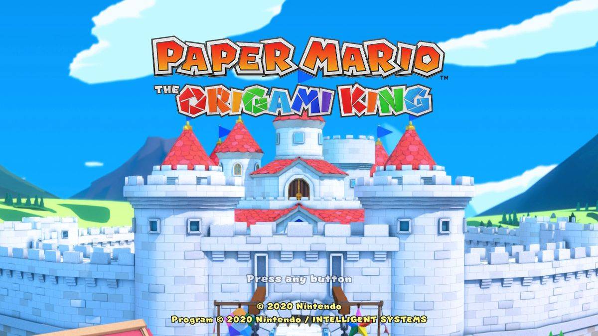Paper Mario: The Origami King ROM - Nintendo Switch screenshot 1