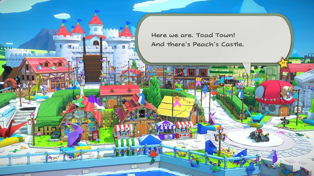 Paper Mario: The Origami King ROM - Nintendo Switch screenshot 3