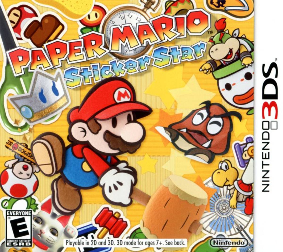 Download Torrent Paper Mario: Sticker Star ROM – 3DS