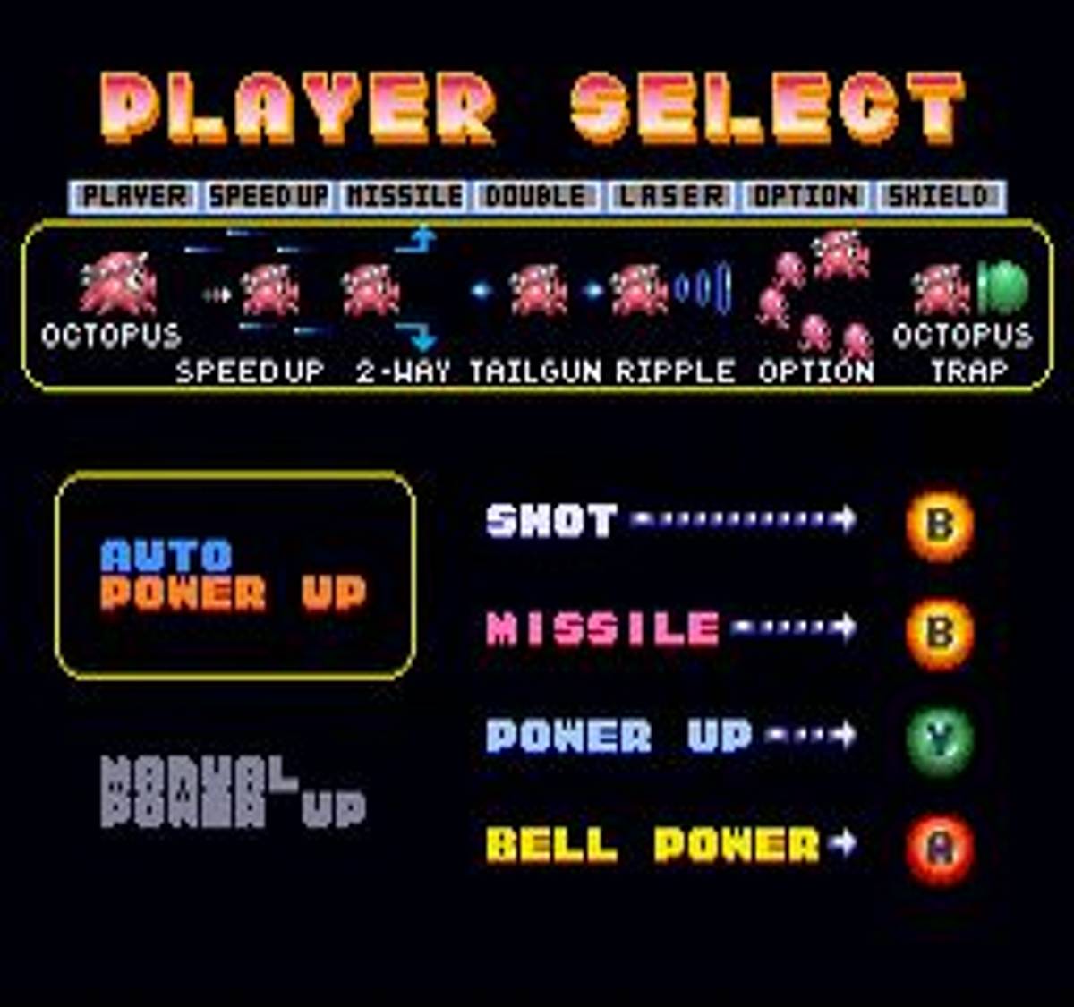 Parodius ROM - SNES screenshot 3