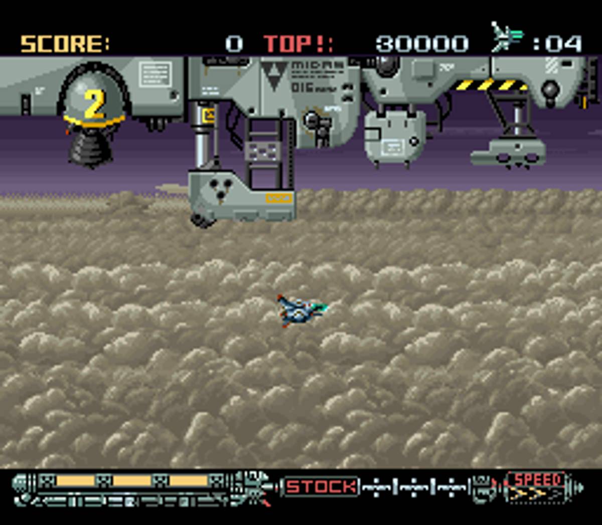 Phalanx ROM - SNES screenshot 2