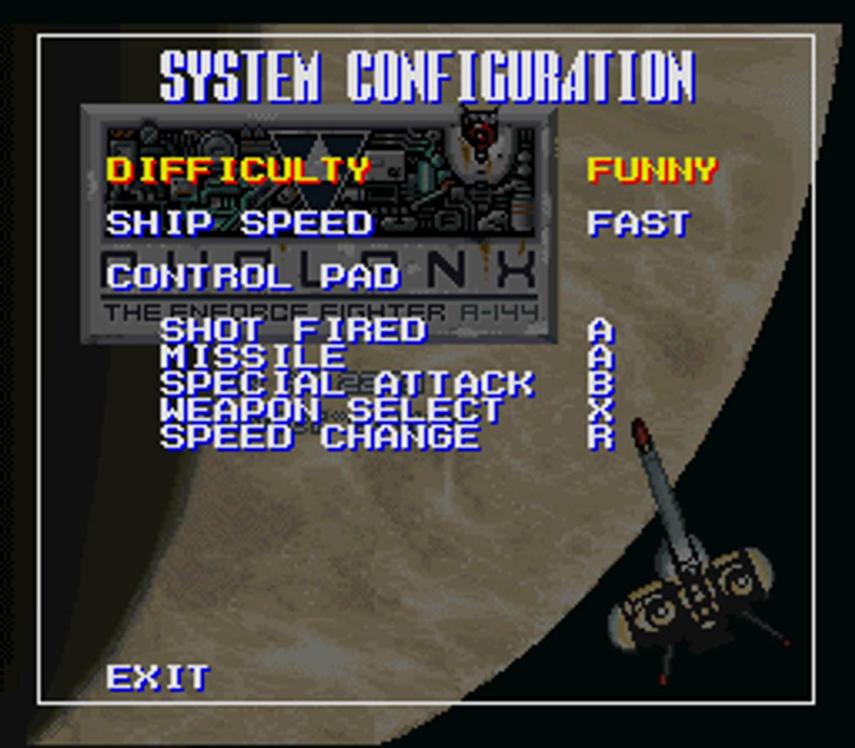 Phalanx ROM - SNES screenshot 4