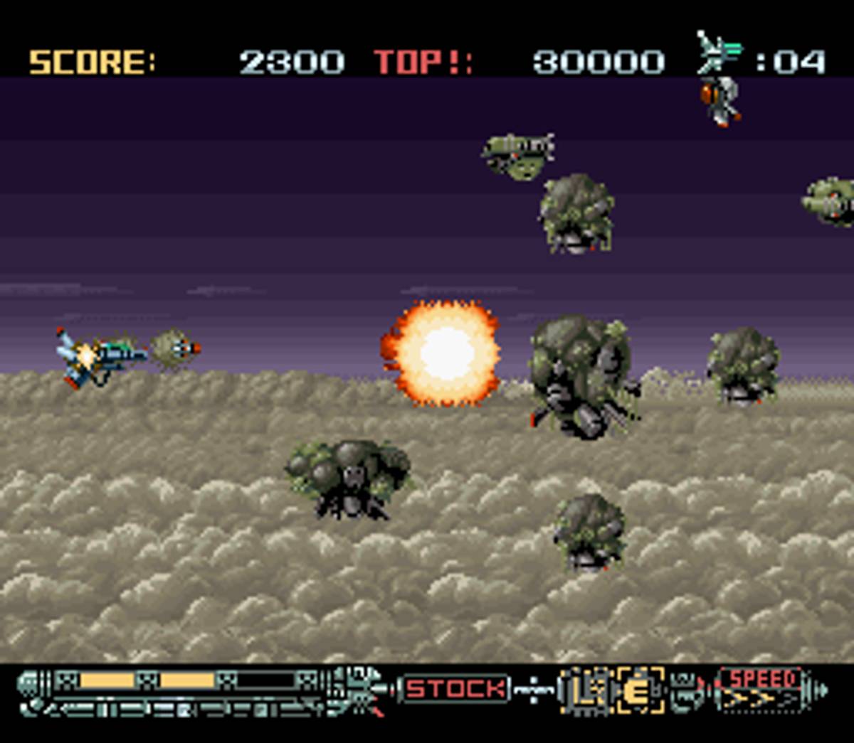 Phalanx ROM - SNES screenshot 5